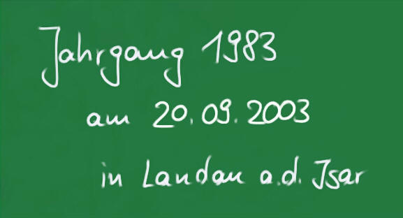 Tafel-Klassentreffen2003